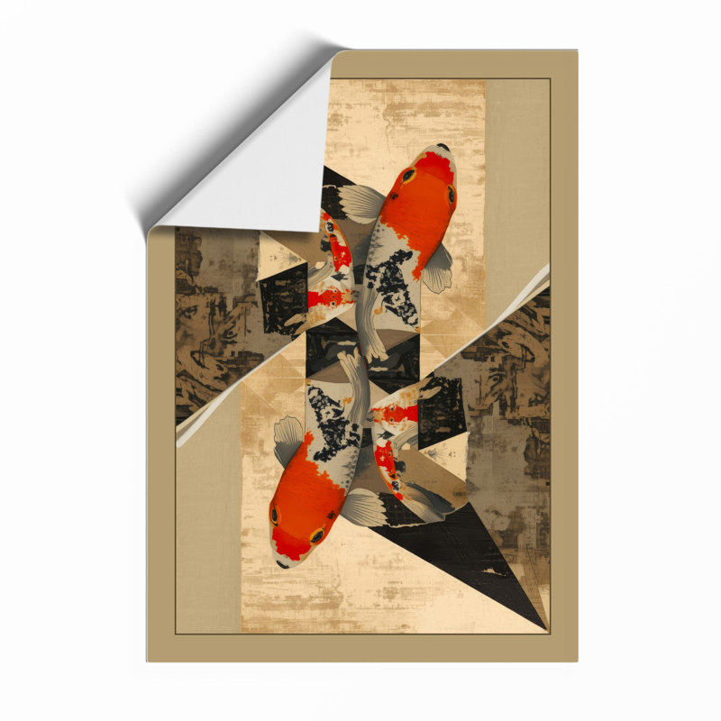 Cardinal Symmetry Eclectic - Framed Print, A4 - 29.7 x 21.0 cm, Unframed