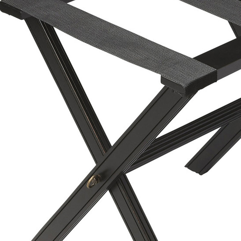 Anthony Luggage Rack, Black