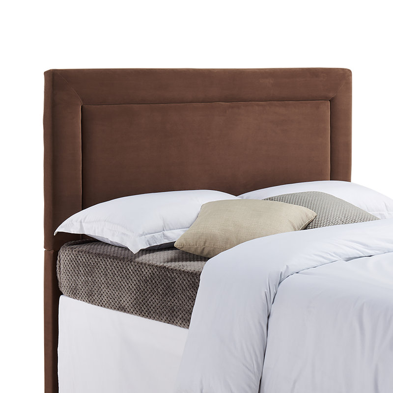 Upholstered Headboard, Twin, Cocoa