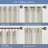 Semi-Sheer Light Filtering Back Tab Single Curtain Panel-2030133763-2030133764