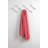 Luxurious Fouta Beach Towel, 100% Cotton, 37.4 x 74.8 Inches | High Water Absorbency, Soft Honeycomb Pattern, 13.1 oz/sq yd | Machine Washable, Vibrant Red Color | Perfect for Beach, Pool, or Spa-1614973750