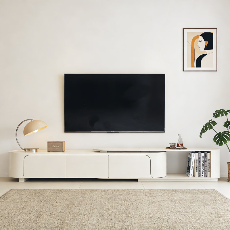 Meuble télé français de style crème français