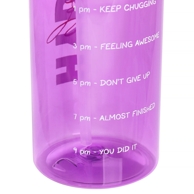 Gibson 50Oz. Bouteille d'eau en plastique, Mauve