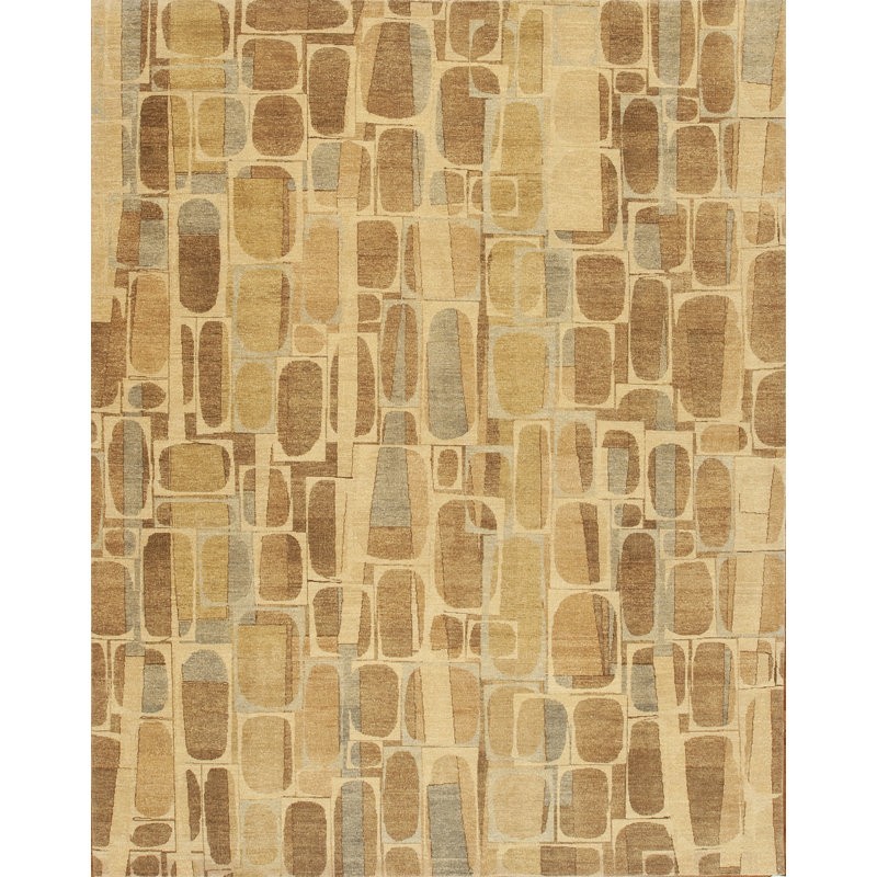 Rex Ray One-of-a-Kind Rectangle 7'11" X 10'1" Hand Knotted Area Rug