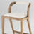 Malone Solid Wood Accent Stool