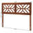 Baxton Studio Kalare Wood Headboard With Geometric Cutout Design - Modern Decorative Panel For Bed Frame, Contemporary Bedroom Accent With Adjustable Height, Queen-145870504