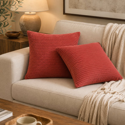 Ingvald Striped Square Cushion