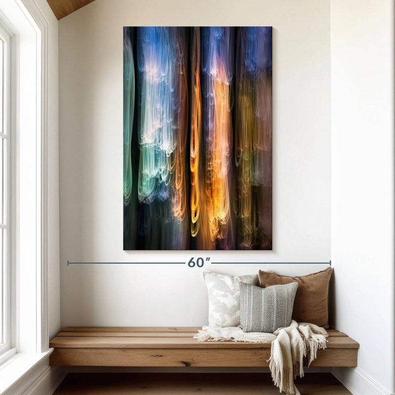 Avery Evening Cedars, 51" H x 34" W