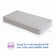 Sealy Posture Perfect 2-Stage Hybrid Waterproof Baby Crib and Toddler Bed Mattress
