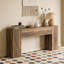 Table basse rustique, console robuste