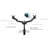 Swivel Arm Height Adjustable Universal 2 Screen Desk Mount