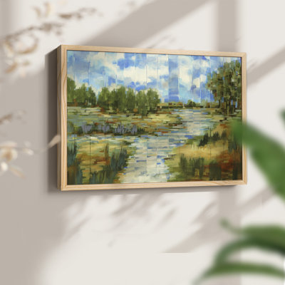 Escape to Eden -Framed Print - Restickable