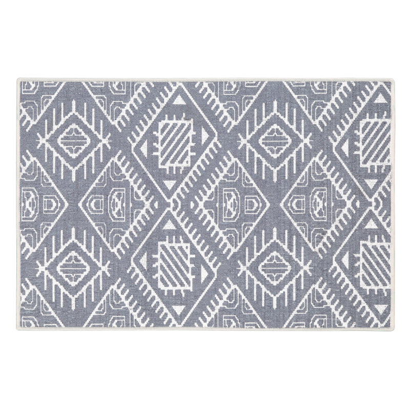 Tapis de cuisine Ailt, Gris clair