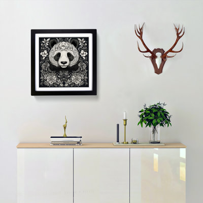 Panda Ornamental - Framed Print