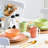Natsuki 16 Piece Porcelain China Dinnerware Set - Service for 4