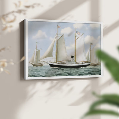 Série nautique-Cxxxix - impression encadrée - réversible