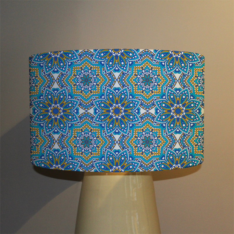 Drum Cotton Lamp Shade ( Uno ), 25cm H x 40cm W x 40cm D