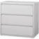 Fortress 42'' Wide 3 -Drawer Steel File Cabinet