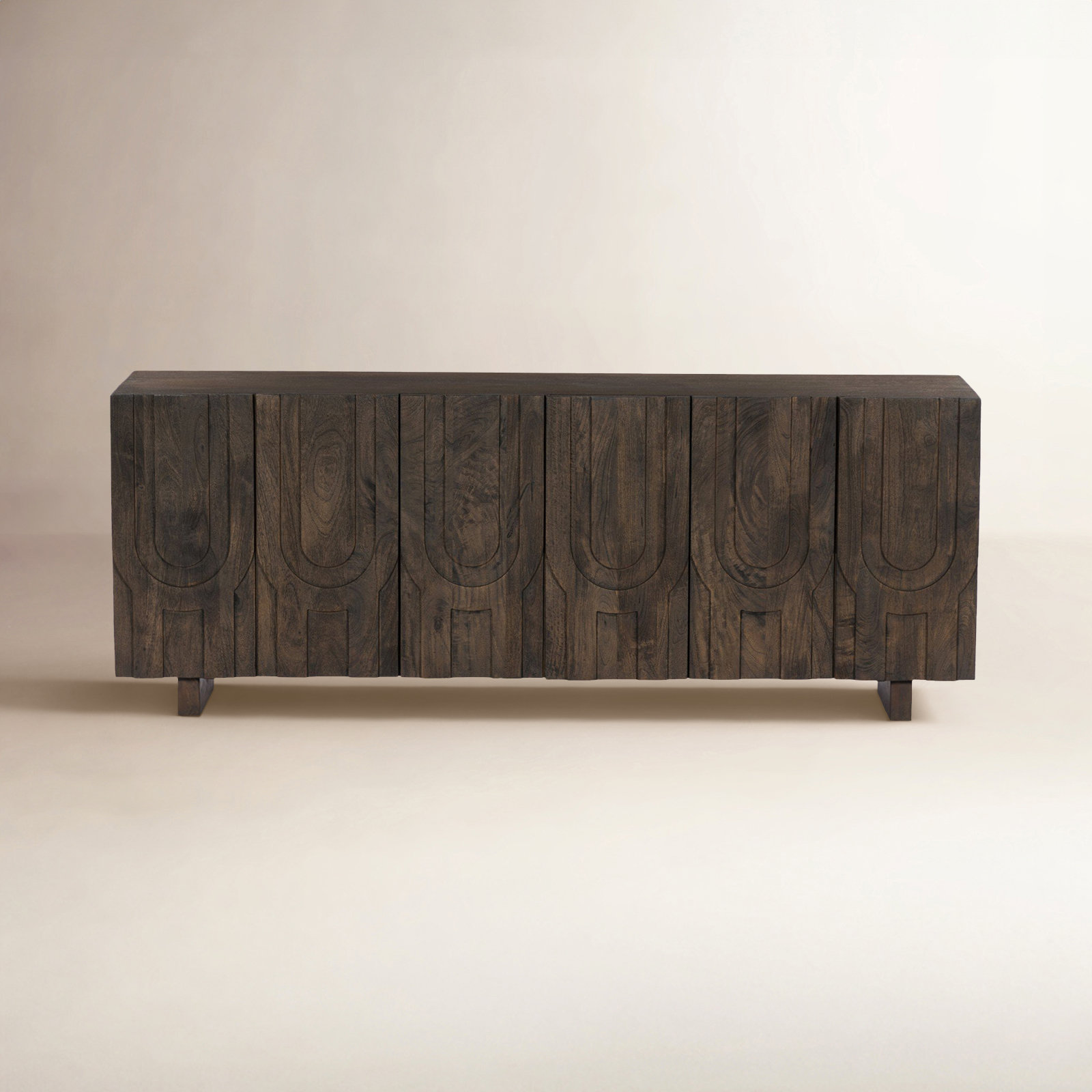 Soraya 72'' Media Console, Dark Mango