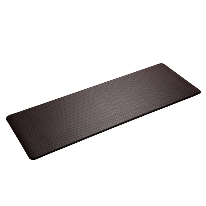Tapis anti-fatigue aidia, Tapis de couloir 2 pi 2 po x 6 pi, Brun