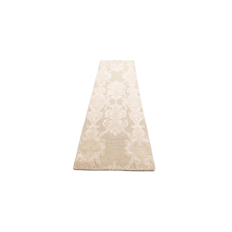Tapis de couloir beige clair Judy
