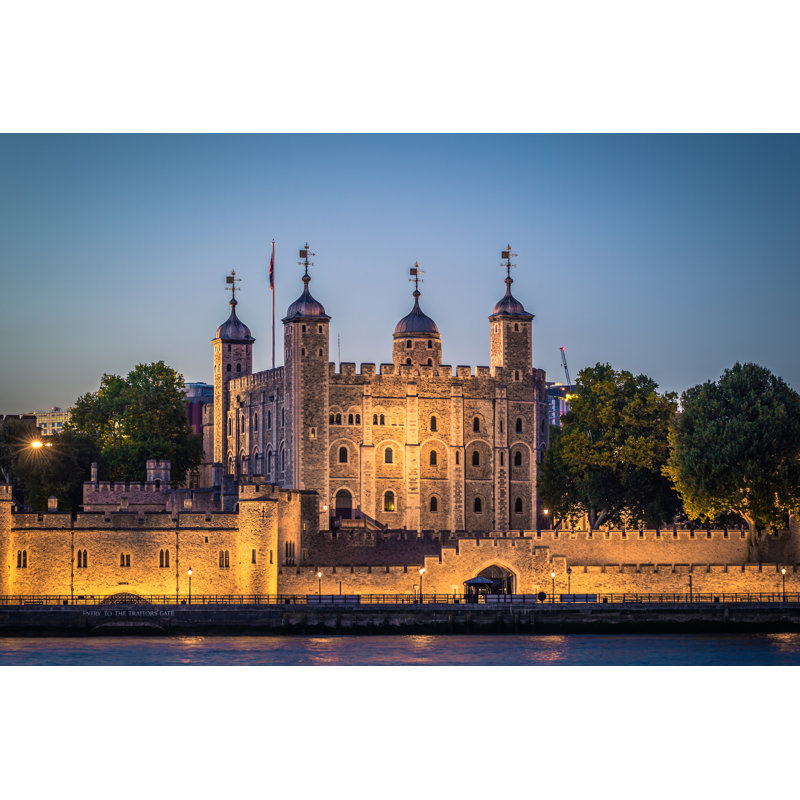 Flaviu, la tour de Londres, H 12 po x l 18 po