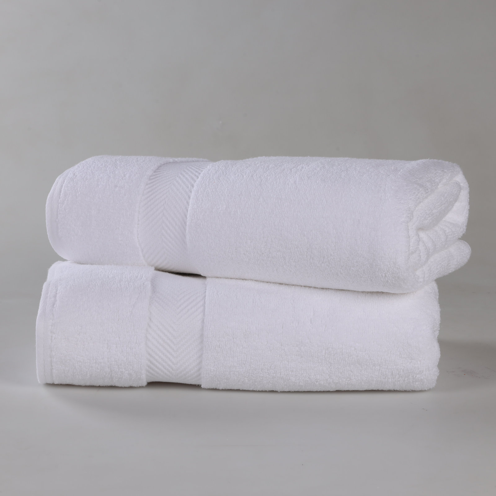 Rane Plush Cotton Bath Sheet, White