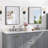 Ebern Designs Black Bathroom Mirror for Wall, 18x24 Inch Rectangle with Metal Frame, Modern Vanity for Bathroom Living Room, Entryway Hangs Horizontal or Vertical-1629737704