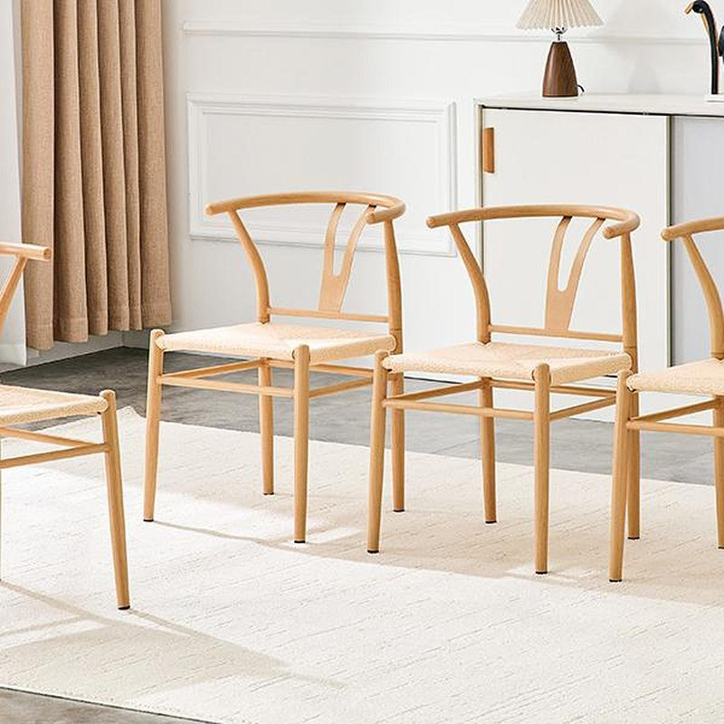Fauteuil Wesborn, Bois naturel