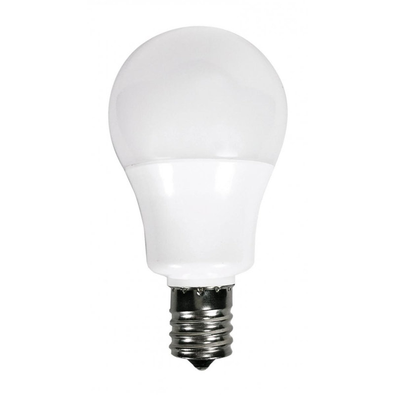 5,5 watts (équivalent à 40 watts), ampoule DEL A15 à intensité variable, culot E17 / intermédiaire, 3000 K