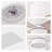 52 In. Indoor Flush Mount White Ceiling Fan With 5 Blades, Pull Chain-1033152879-1033152875