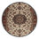 Machine Washable Persian Black Area Rug