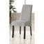 Ensemble de 2 chaises d'appoint rembourrées en velours