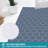 Geometric Water Resistant Non-Skid Kitchen Mat-1735701768