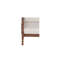 Delilah Outdoor Accent Chair Brown