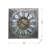 Gschu Metal Wall Clock