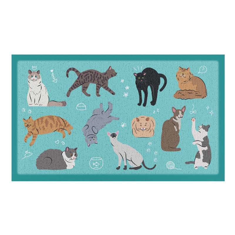 Bengal Non-Slip Animal Print Indoor / Outdoor Doormat