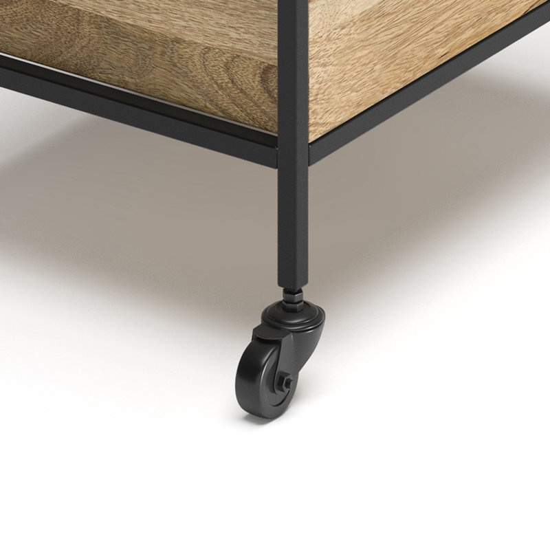Moderne - Chariot-bar 24 po - Naturel