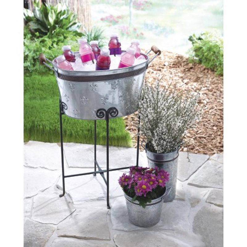 Baignoire de boisson fleur de lis Wickes