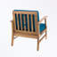 Ensemble de 2 chaises longues de patio avec pieds robustes et coussin moelleux-421784558-421784561