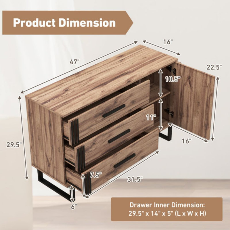 Dazia 47 " W Sideboard