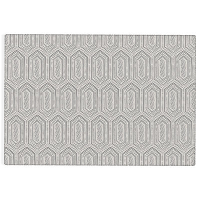 Tapis rectangulaire Maryam avec envers antidérapant