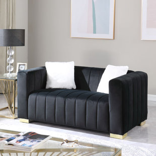 62.6'' Velvet Loveseat