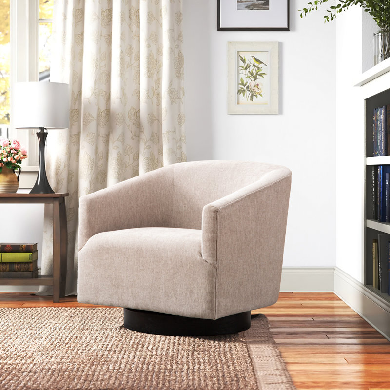 Chaise pivotante Garland, Naturel