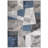 Roclin Geometric Area Rug in Blue/Gray-1242789345