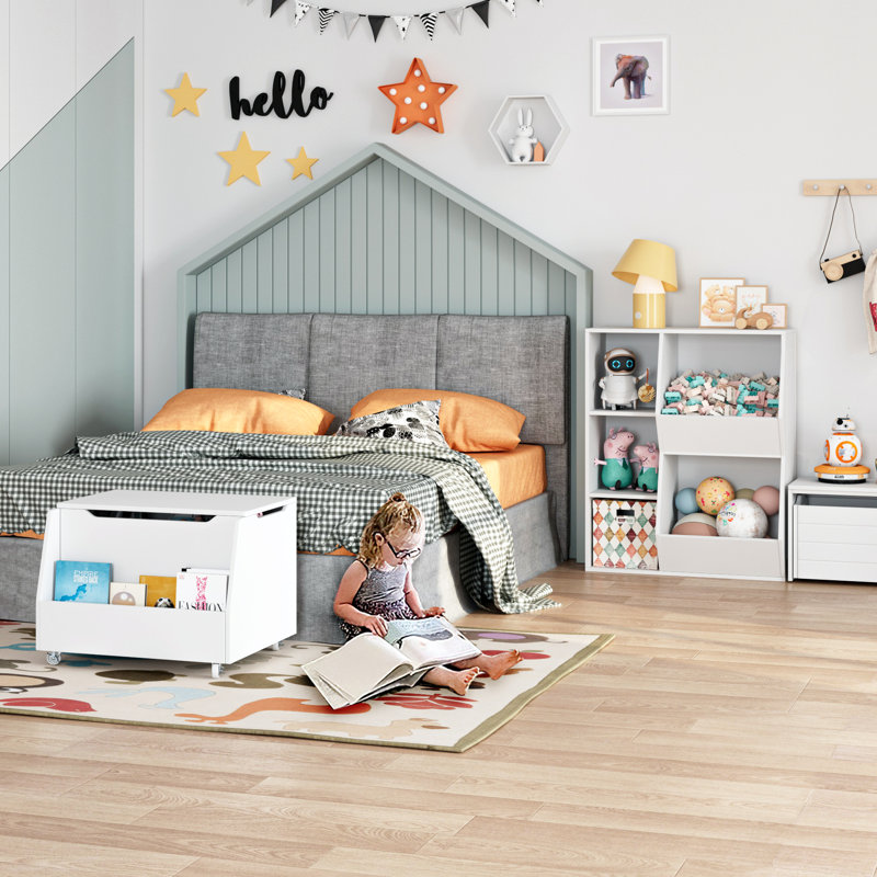 Toy Box, White