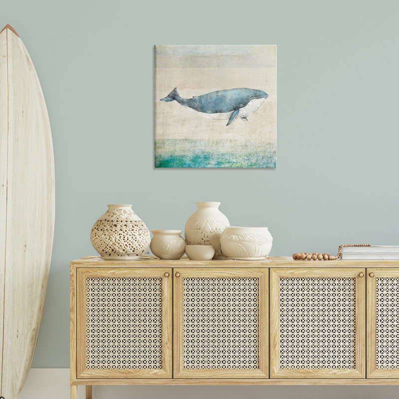 «Rustic Maritime Whale» par JG Studios, H 30 po x l 30 po