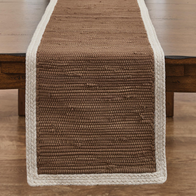 Dune Pebble Table Runner, 54" L x 14" W, Brown
