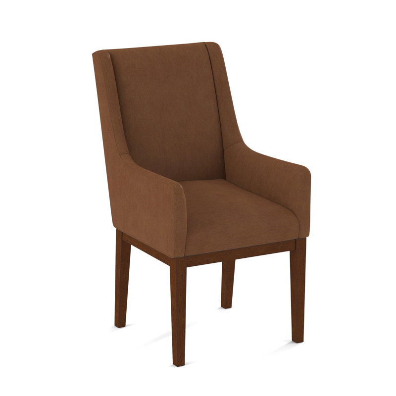 Upholstered Arm Chair, Applause Bravo, White