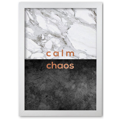 Calm Chaos Marble - Print